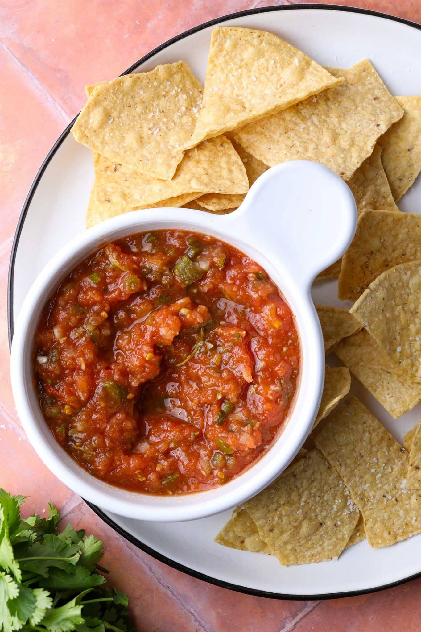 easy to make homemade restaurant-style salsa