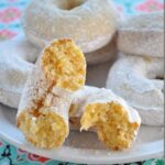 Baked Orange Hard Wheat Donuts | farmgirlgourmet.com