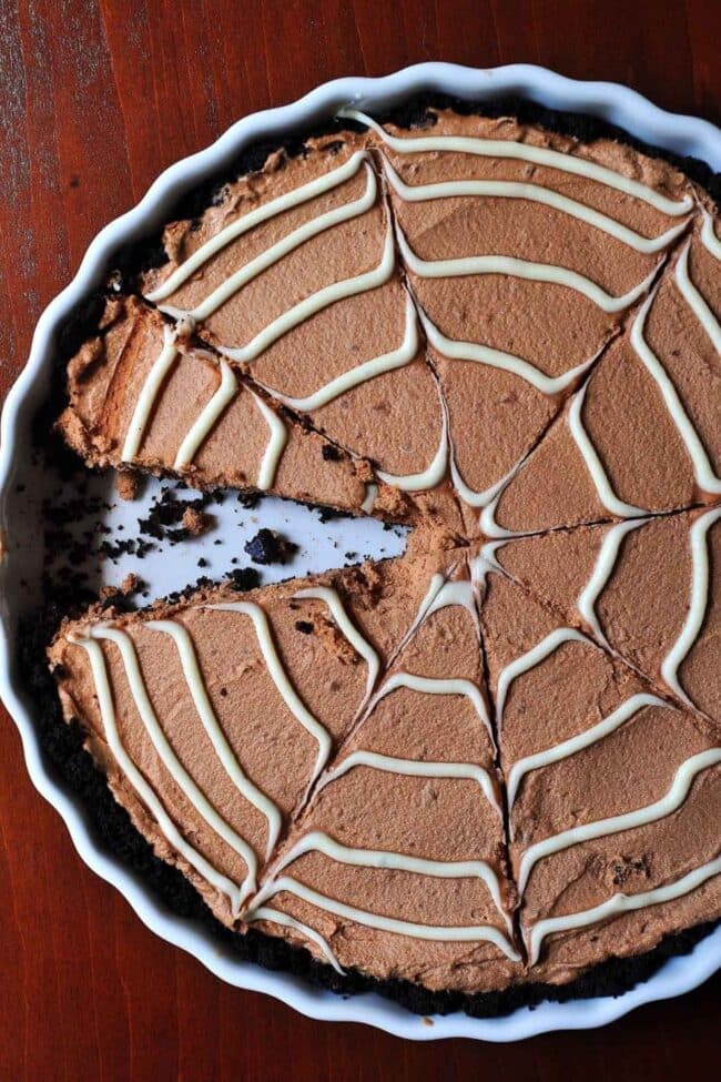 easy cacao cream tart with nut butter