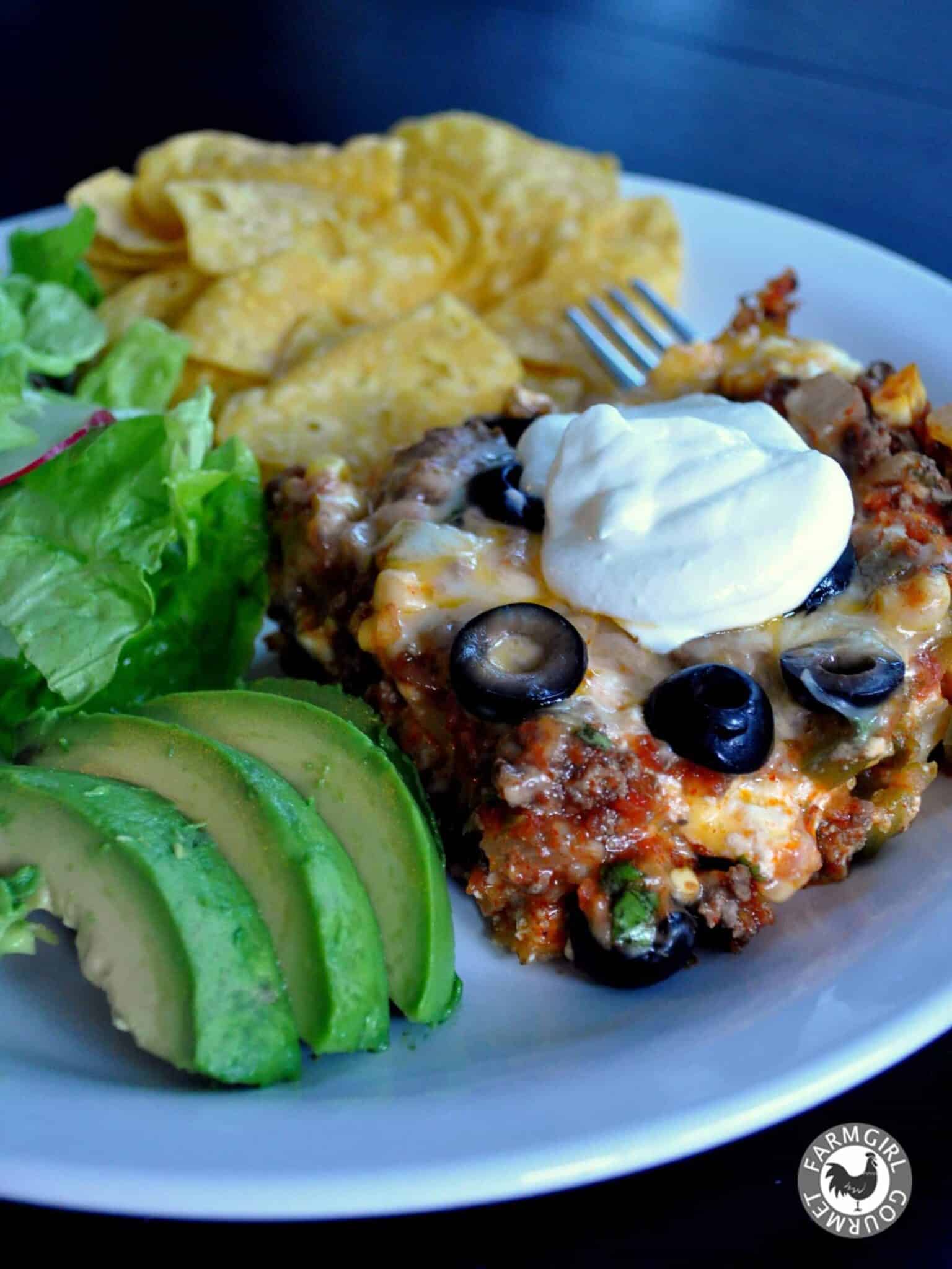 easy mexican lasagna recipe