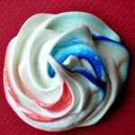 red white and blue meringue cookie recipe