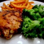 Honey Glazed Spicy Chicken Thighs recipe