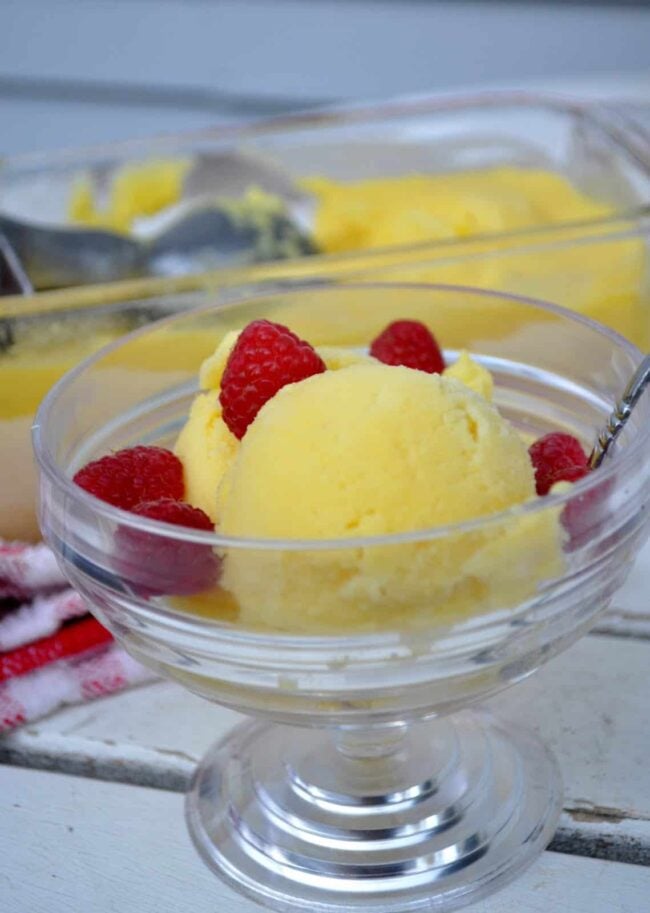 how to make Creamy Pineapple Sorbet