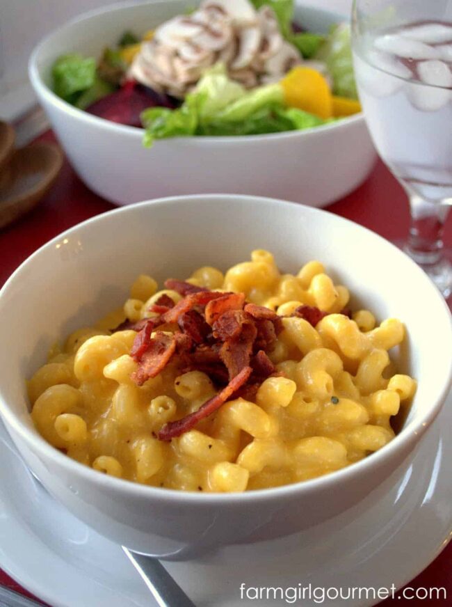 Roasted Butternut Squash & Brie Mac & Cheese With Smoky Bacon