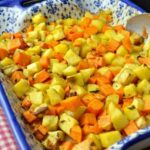 Thyme Roasted Sweet Potatoes Recipe | farmgirlgourmet.com