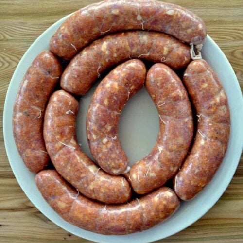 how to make Portuguese linguica from scratch
