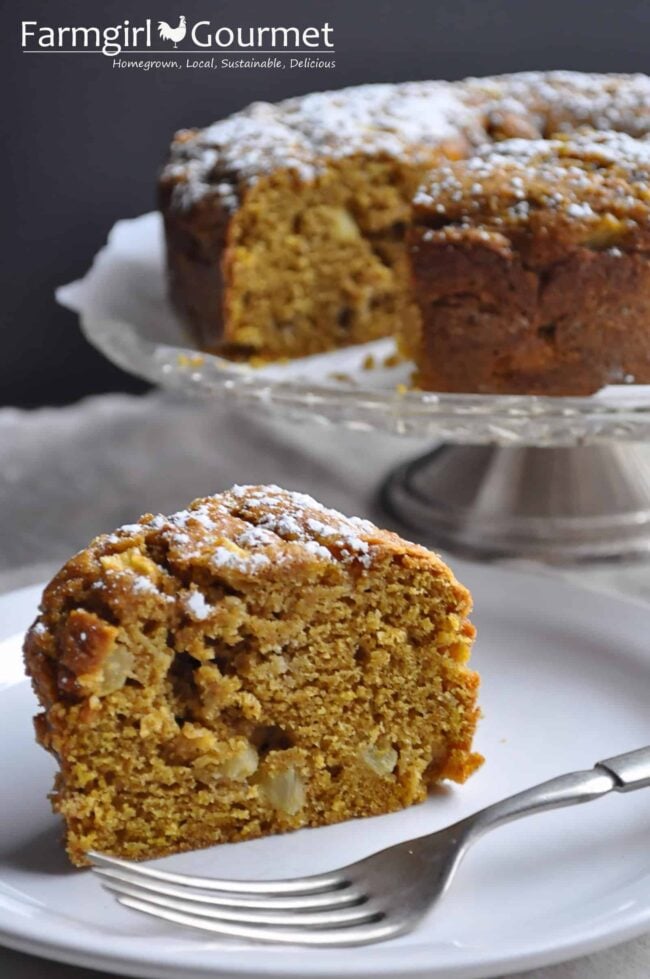 pumpkin apple cake