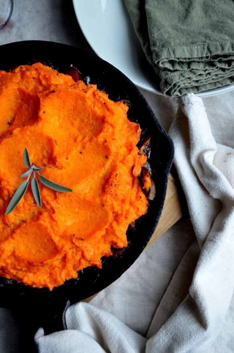 lamb and roasted root vegetable shepherds pie