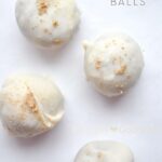 eggnog flavored bourbon balls