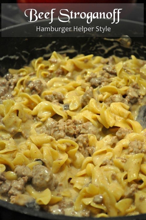 Beef Stroganoff Hamburger Helper Recipe Farmgirl Gourmet