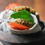 quinoa falafel sandwiches