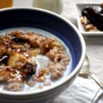 quick oatmeal in a bowl