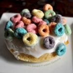 Vanilla Baked Fruidoo Donuts | farmgirlgourmet.com #doughnutweek