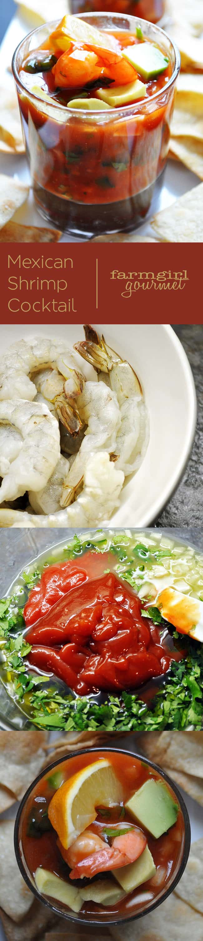 Mexican Shrimp Cocktail | farmgirlgourmet.com #recipe #shrimp