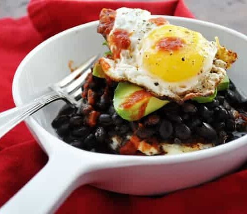 5 Ingredient Mexican Potato Stack | farmgirlgourmet.com #spon