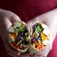 Chinese Chicken Wraps | farmgirlgourmet.com