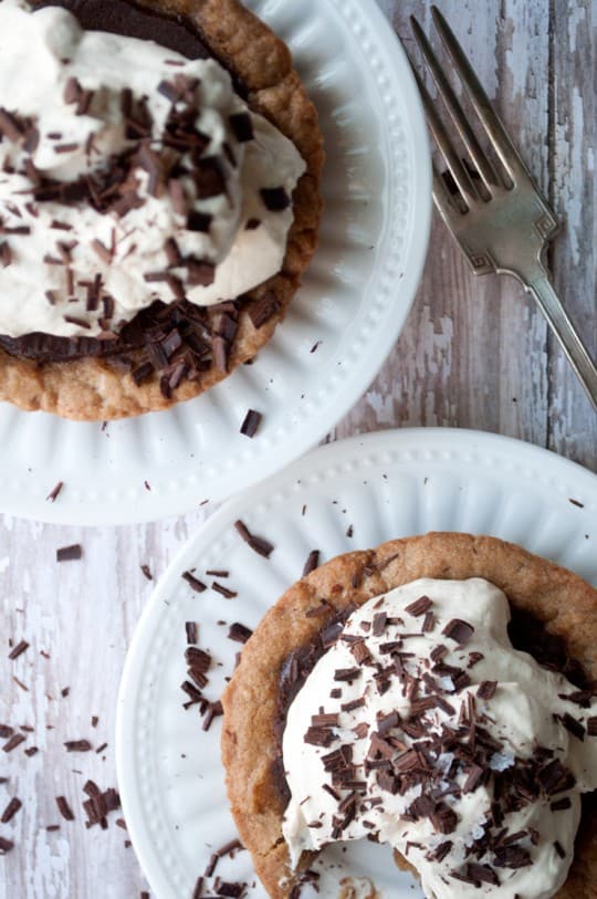Chocolate Chip Cookie Pie | farmgirlgourmet.com