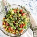 corn avocado cucumber salad
