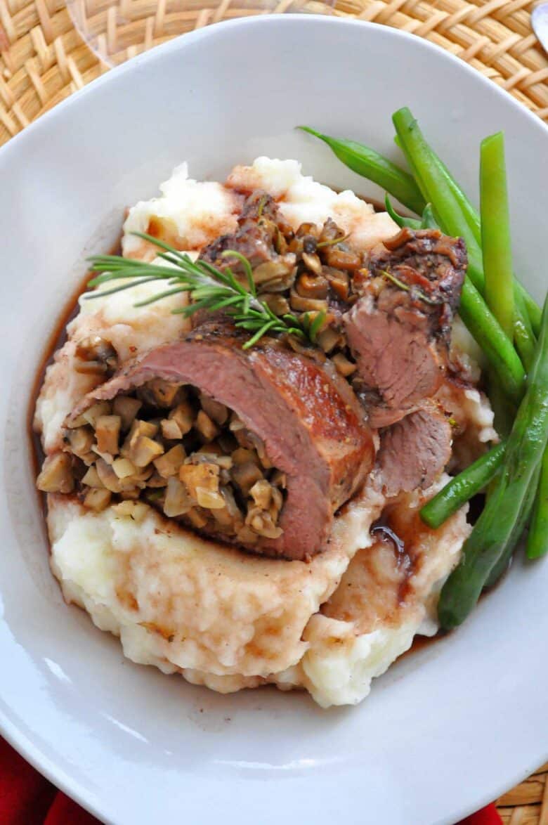 Lamb Roulade with Tawny Port Jus - Farmgirl Gourmet