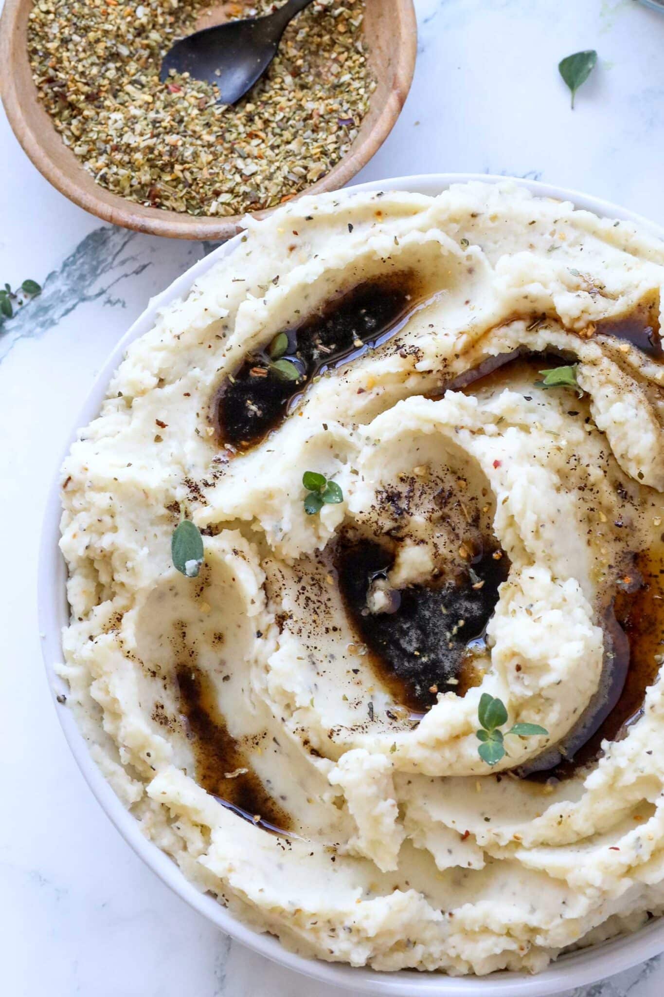 brown butter herbed mashed potatoes recipe