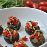 mushroom bruschetta bites recipe