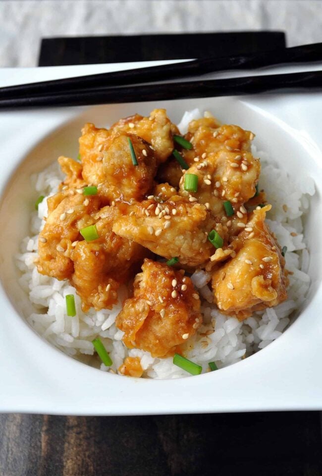 oven fried orange chicken recipe
