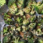 garlic parmesan roasted broccoli