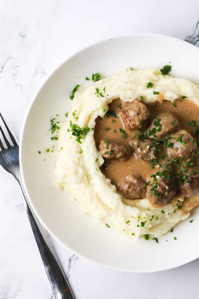swedish meatball recipe with baked meatballs