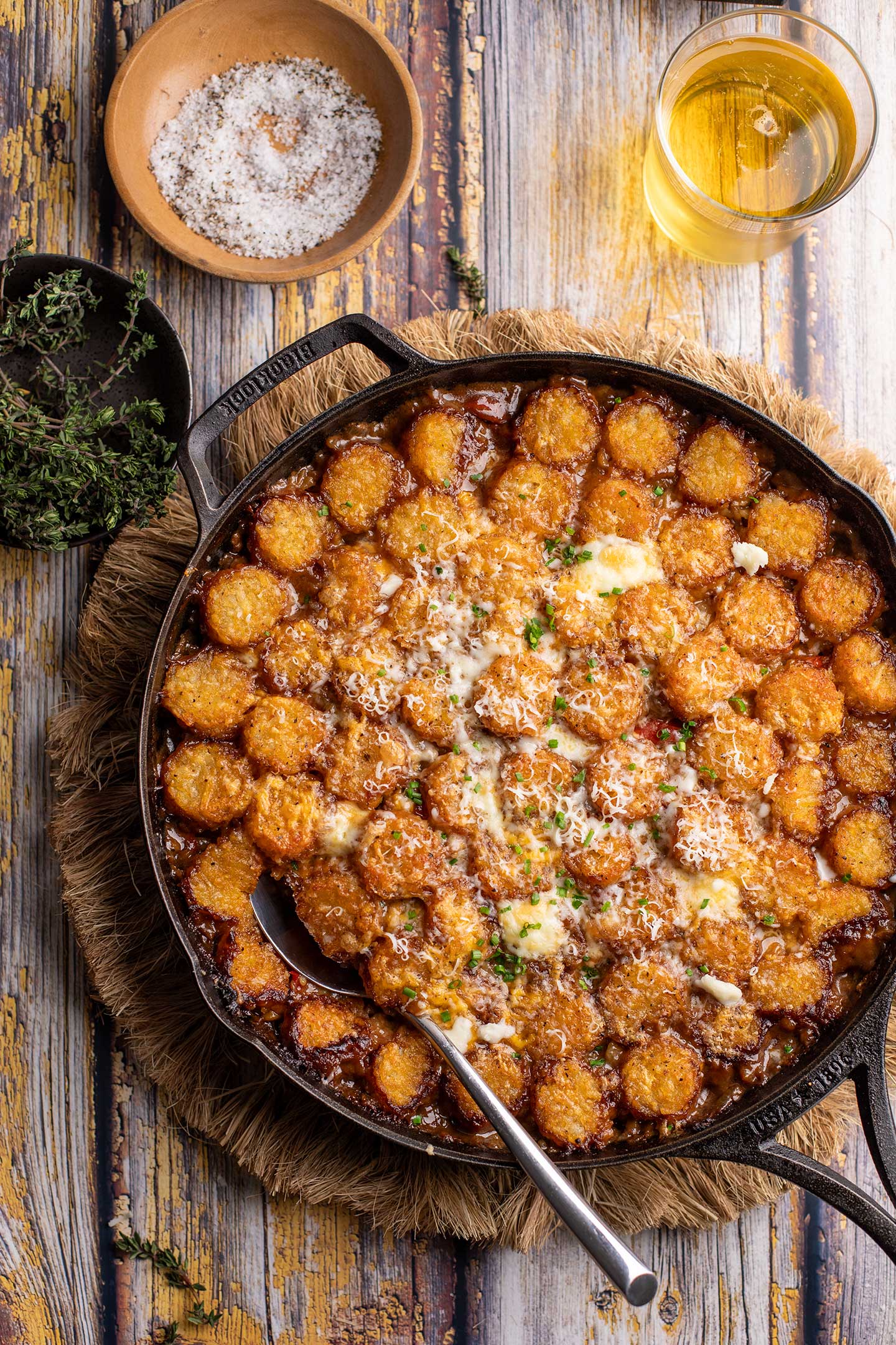 simple tater tot casserole