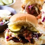 pulled pork sliders