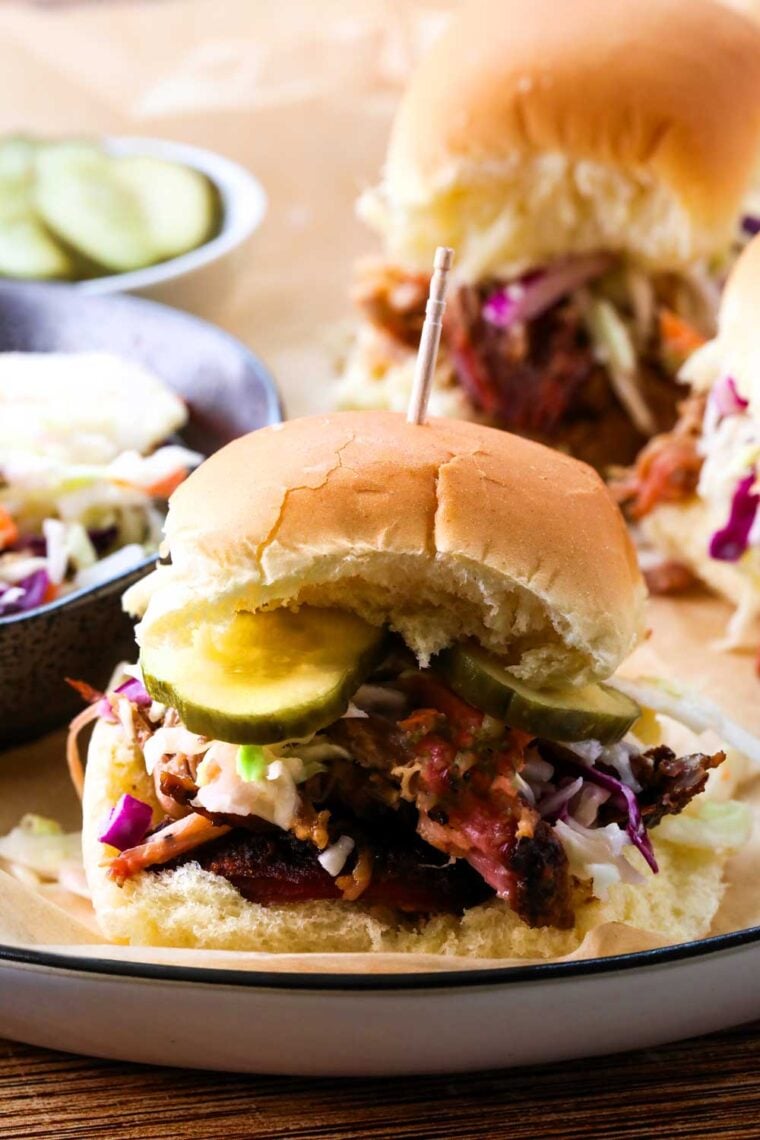 pulled pork sliders