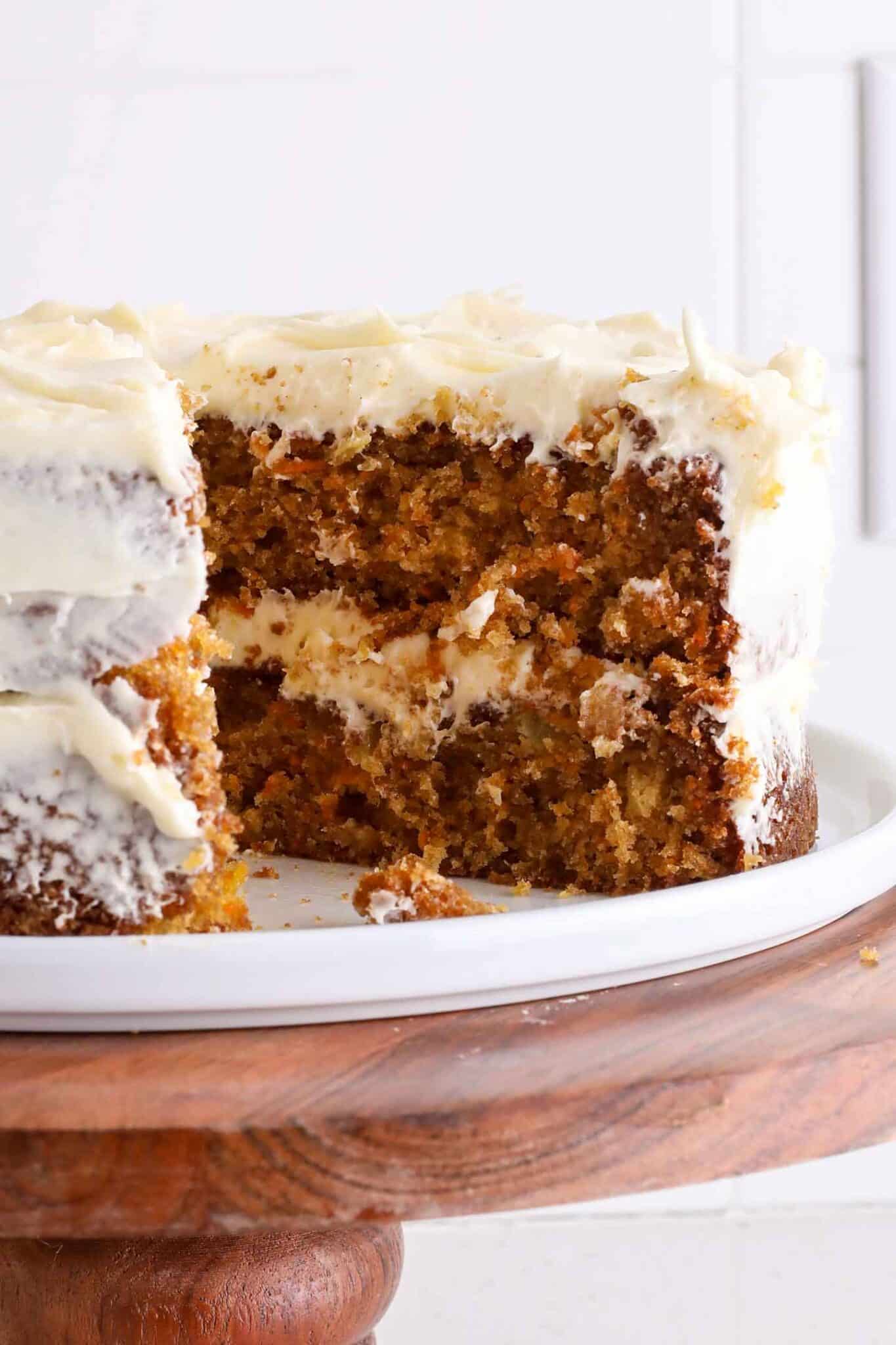 carrot cake with pineapple