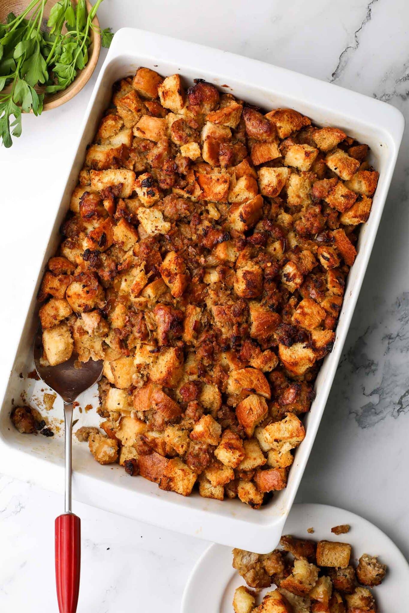 classic sausage french bread stuffing recipe