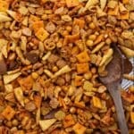 easy cheesy cajun chex mix recipe