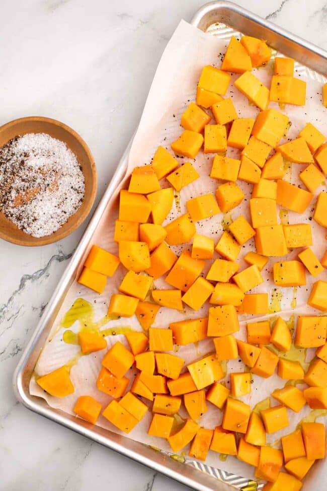 how to cut butternut squash
