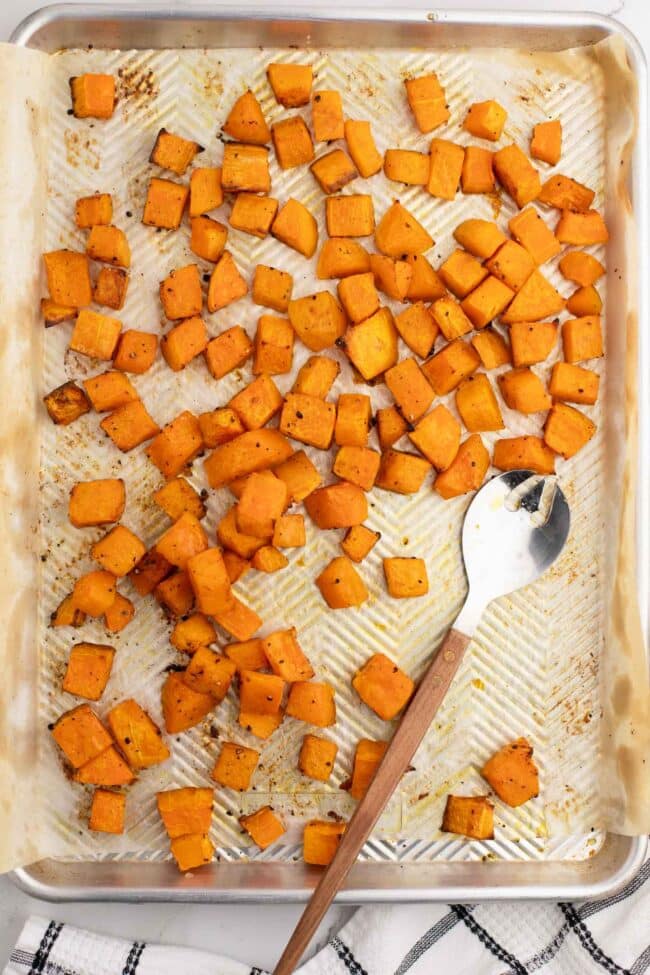 roasting butternut squash