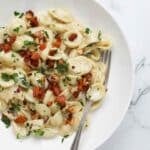 pasta with gorgonzola cream