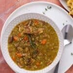 easy split pea soup recipe