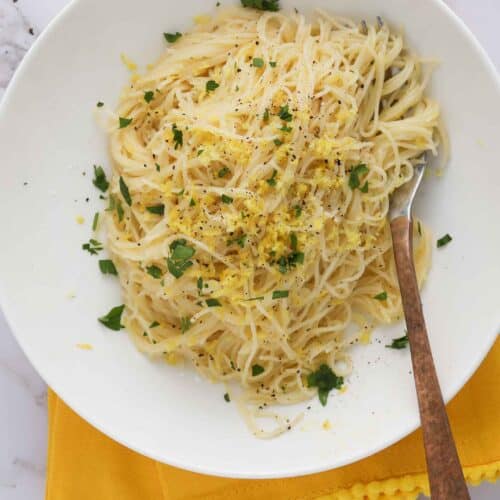 easy lemon angel hair pasta recipe