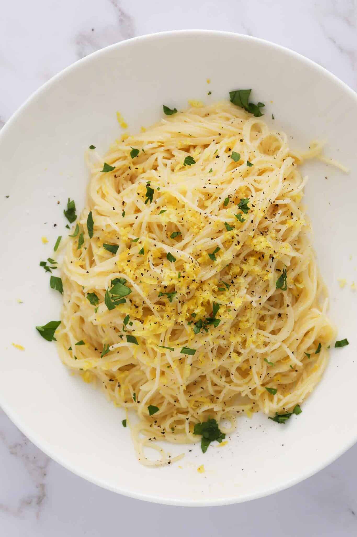 easy ina garten lemon capellini recipe