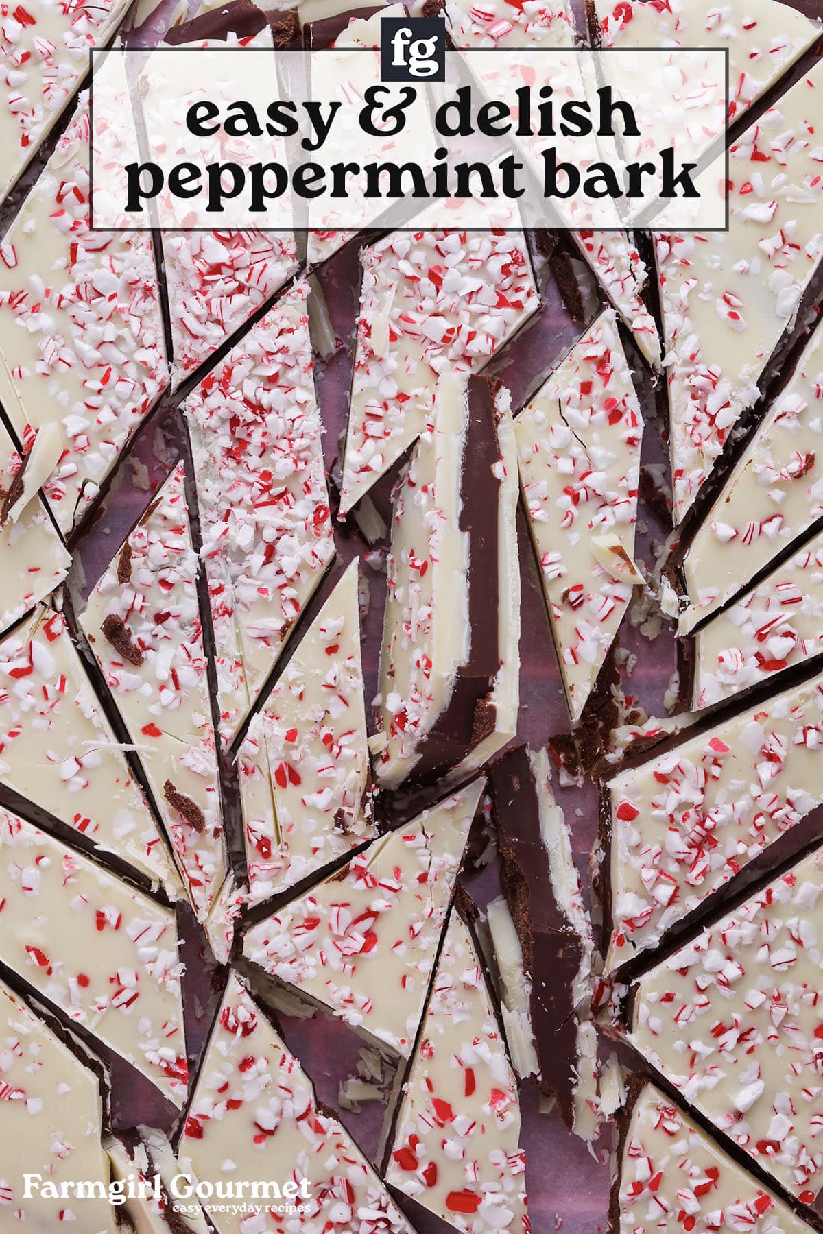 best peppermint bark pinterest